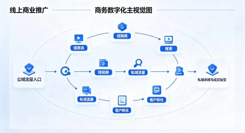 涿鹿县线上商业推广怎么做？全域流量闭环搭建与低成本转化实战指南