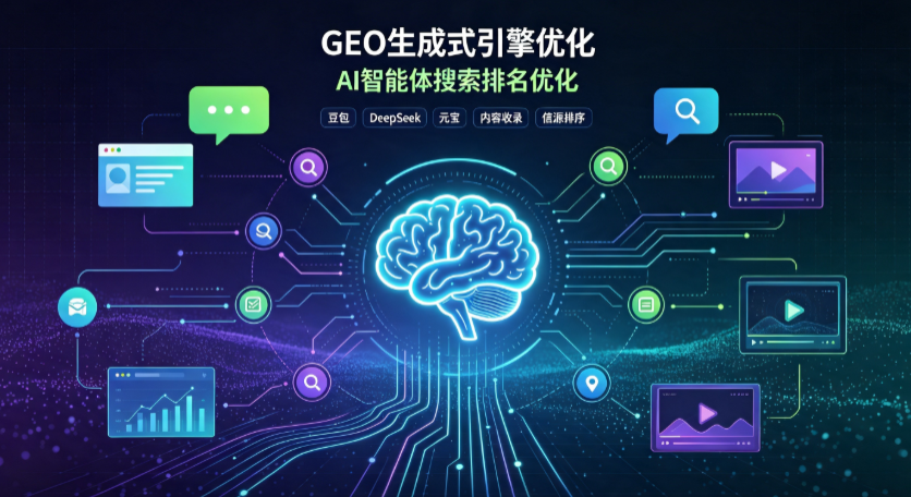 涿鹿县GEO 浪潮来袭：生成式引擎优化崛起，创作者争抢豆包、DeepSeek、元宝智能体流量入口
